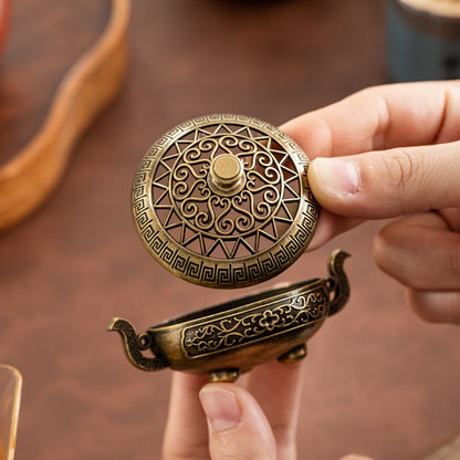 Mandala Räuchergefäß